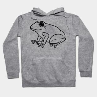 Stick figure frog Hoodie